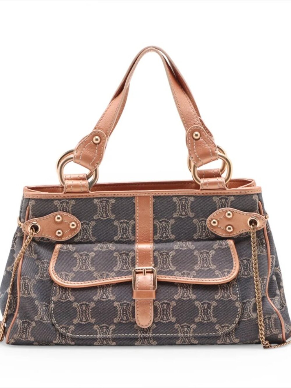 CELINE DENIM TOTE S14 MOG